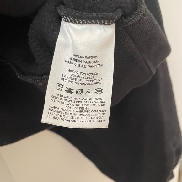 Nike cropped oversized sweatshirt center swoosh women’s size XS - Picture 3 of 4